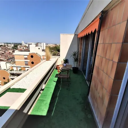 La Terrasse De Gatsby - Vue Wow - Netflix Lejlighed Toulouse