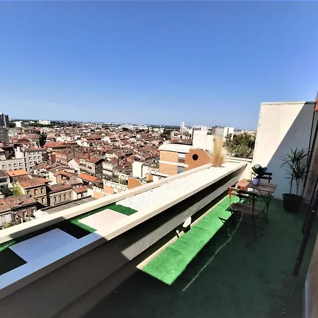La Terrasse De Gatsby - Vue Wow - Netflix Apartment Toulouse