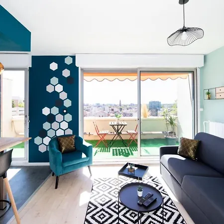 La Terrasse De Gatsby - Vue Wow - Netflix Apartment Toulouse