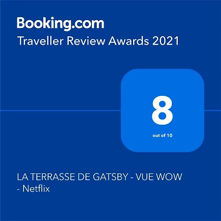 Apartment La Terrasse De Gatsby - Vue Wow - Netflix