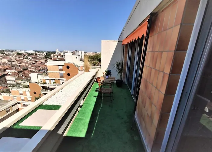 La Terrasse De Gatsby - Vue Wow - Netflix Apartament Tuluza