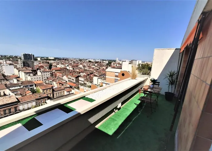 La Terrasse De Gatsby - Vue Wow - Netflix Apartament Tuluza
